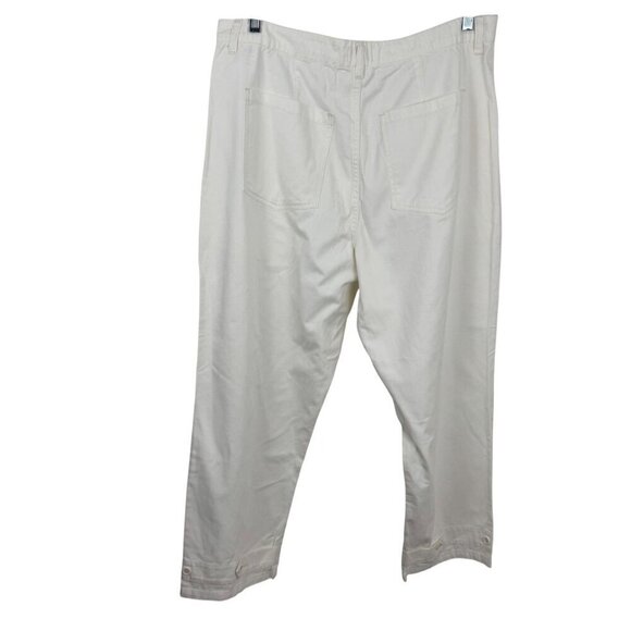 Pistola NEW Revolve Tammy High Rise Trouser Ivory Women's 33 Button Fly Casual - Picture 5 of 11